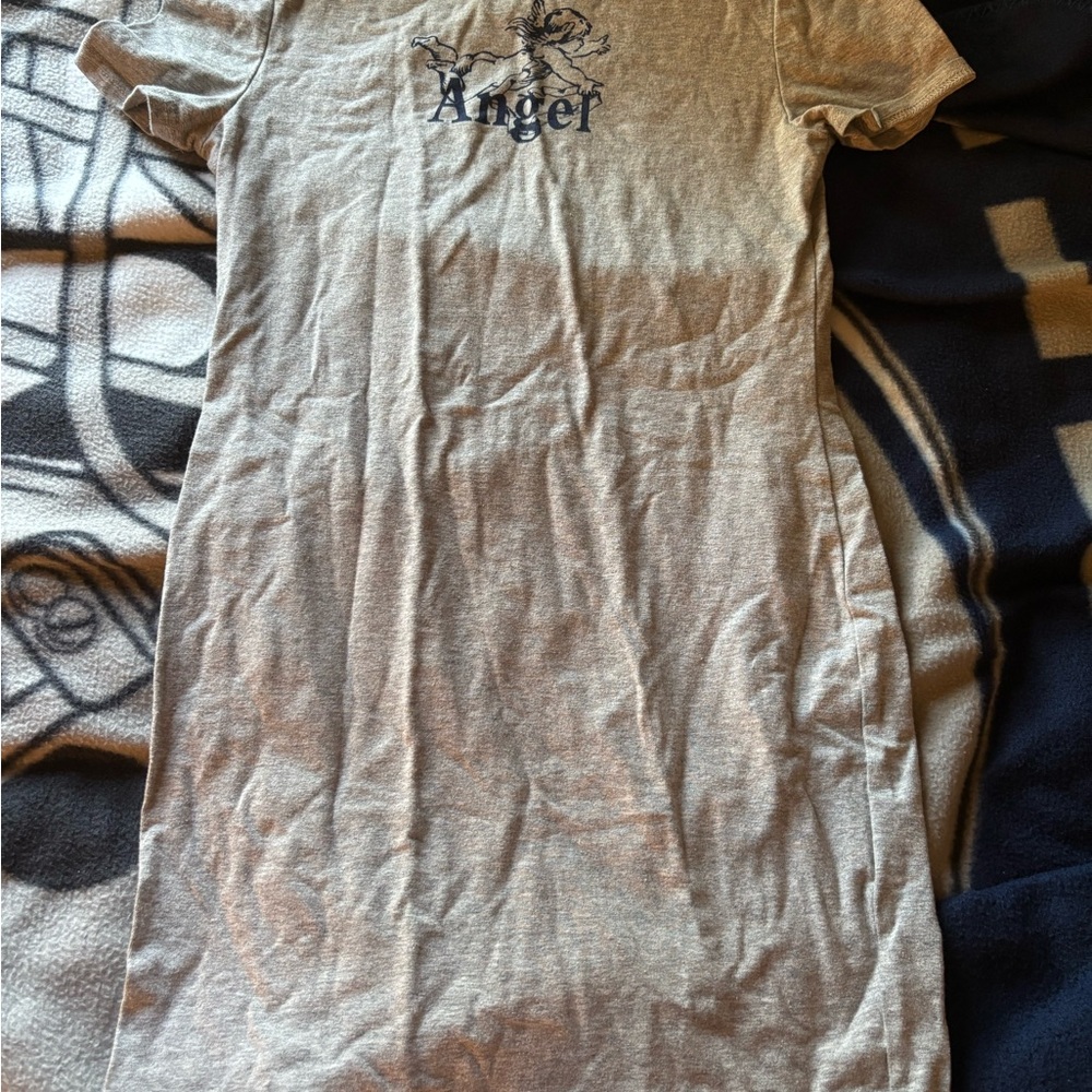 SHEIN Gray Angel Bodysuit